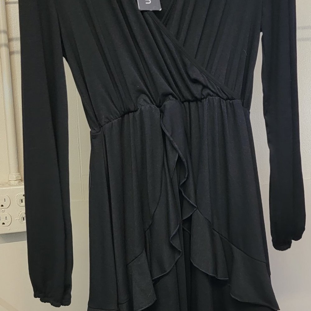 1617 - Yesfashion L Black Dress